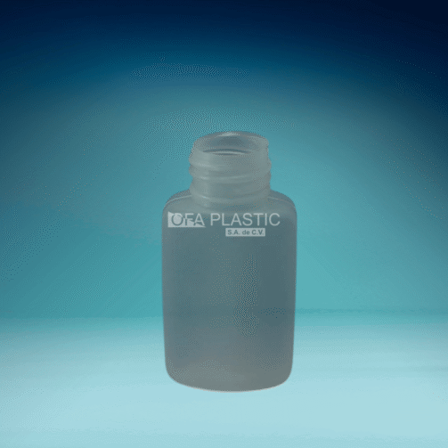 Envase para pegamento línea oval natural capacidad 30 grs 1