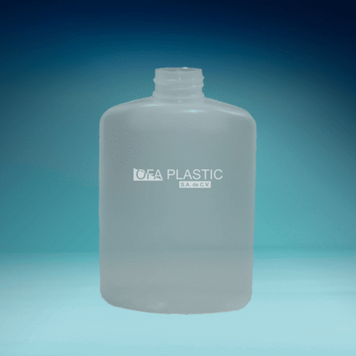 Envase para pegamento línea oval natural capacidad 125 grs